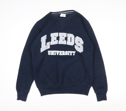 Womens UK Size S Advance Blue Pullover Sweatshirt