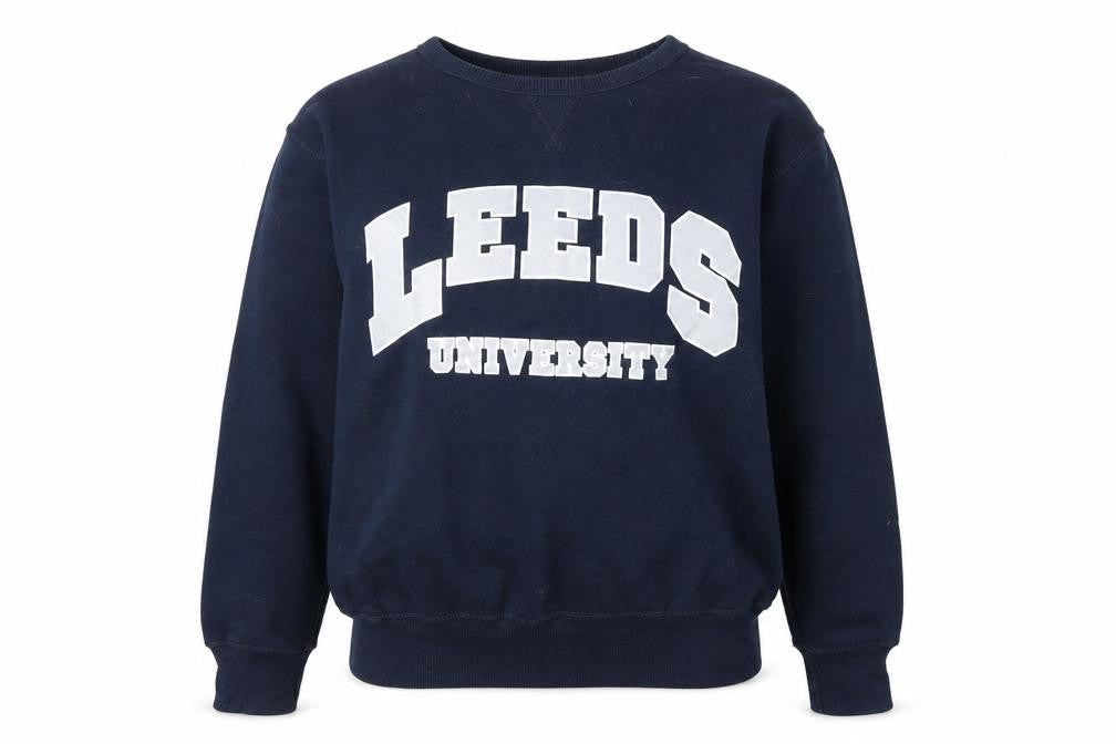 Womens UK Size S Advance Blue Pullover Sweatshirt
