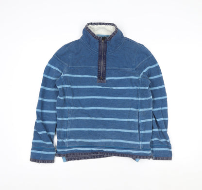 Womens UK Size 10 FatFace Blue Pullover Sweatshirt