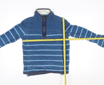 Womens UK Size 10 FatFace Blue Pullover Sweatshirt