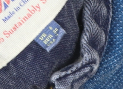 Womens UK Size 10 FatFace Blue Pullover Sweatshirt