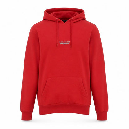 Womens UK Size XL McKenzie Red Pullover Hoodie