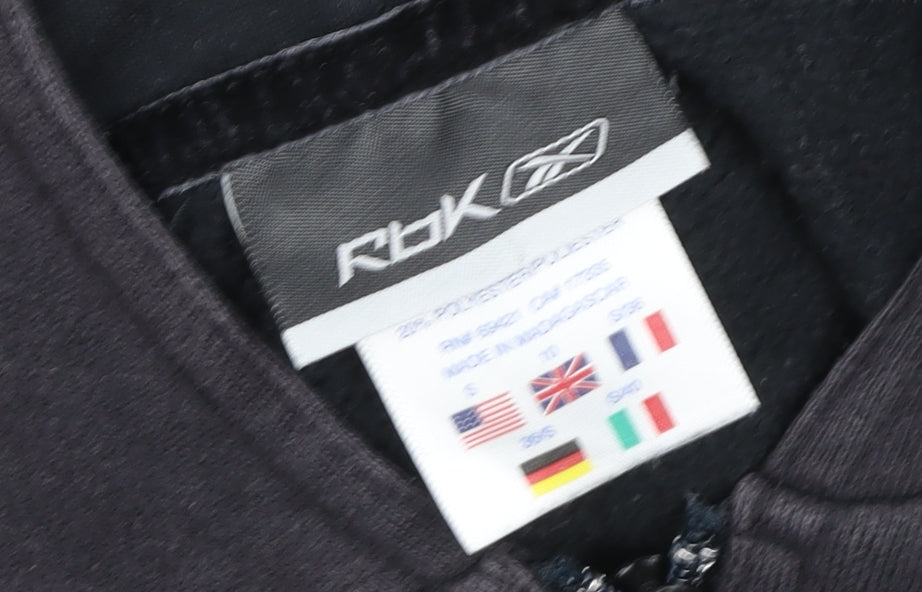 Mens UK Size S Reebok Black Basic Jacket