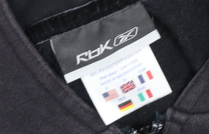 Mens UK Size S Reebok Black Basic Jacket
