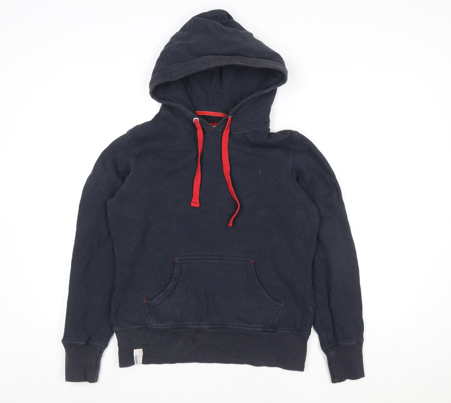 Womens UK Size 12 MUSTO Blue Pullover Hoodie