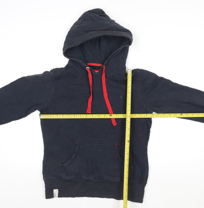 Womens UK Size 12 MUSTO Blue Pullover Hoodie