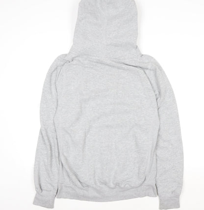 Womens UK Size M Made The Label Grey Pullover Hoodie