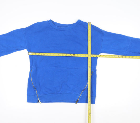 Womens UK Size S NEXT Blue Pullover Sweatshirt