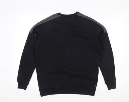 Mens UK Size S Gym King Black Pullover Sweatshirt