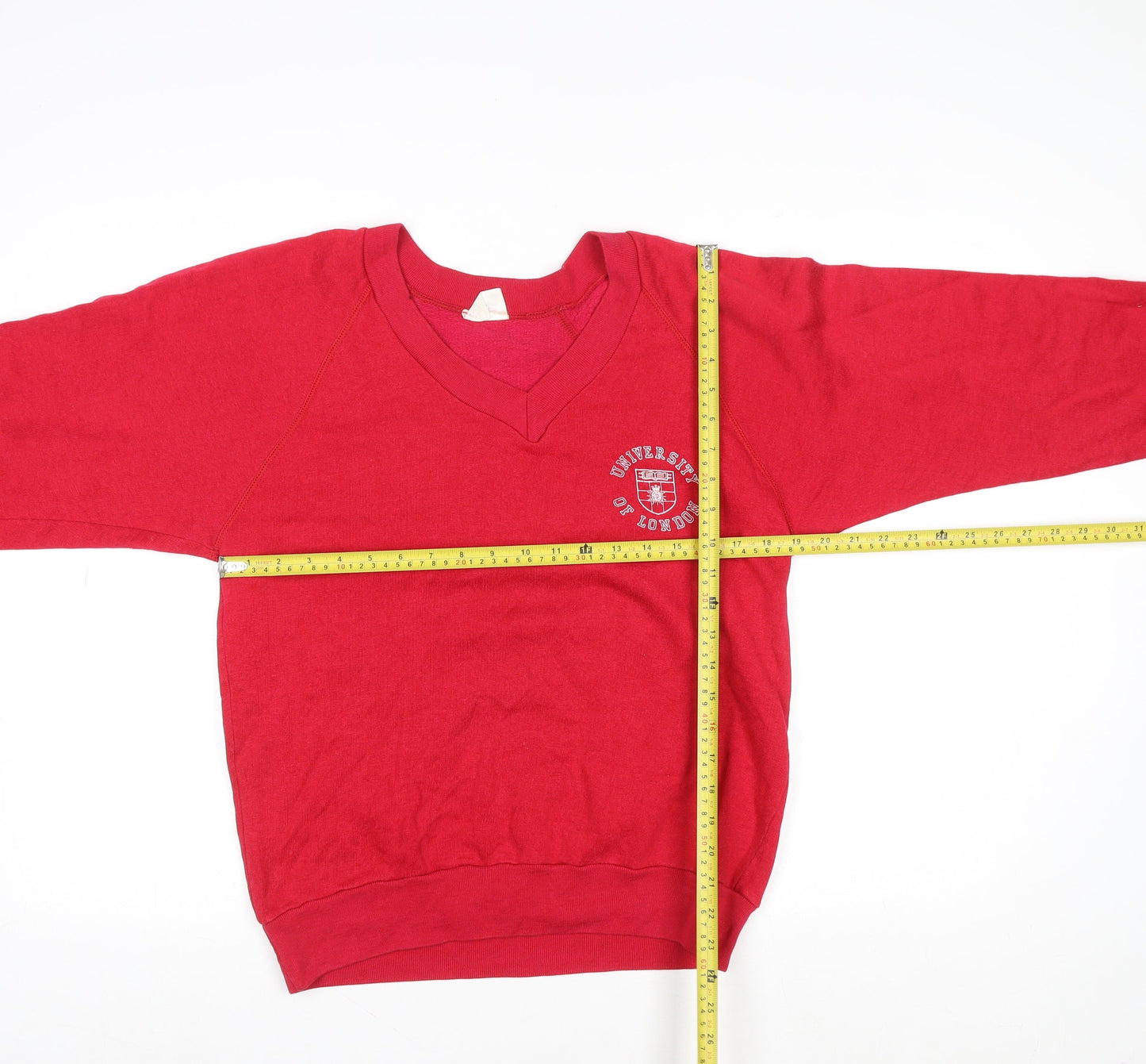 Womens UK Size L Probert Red Pullover Sweatshirt