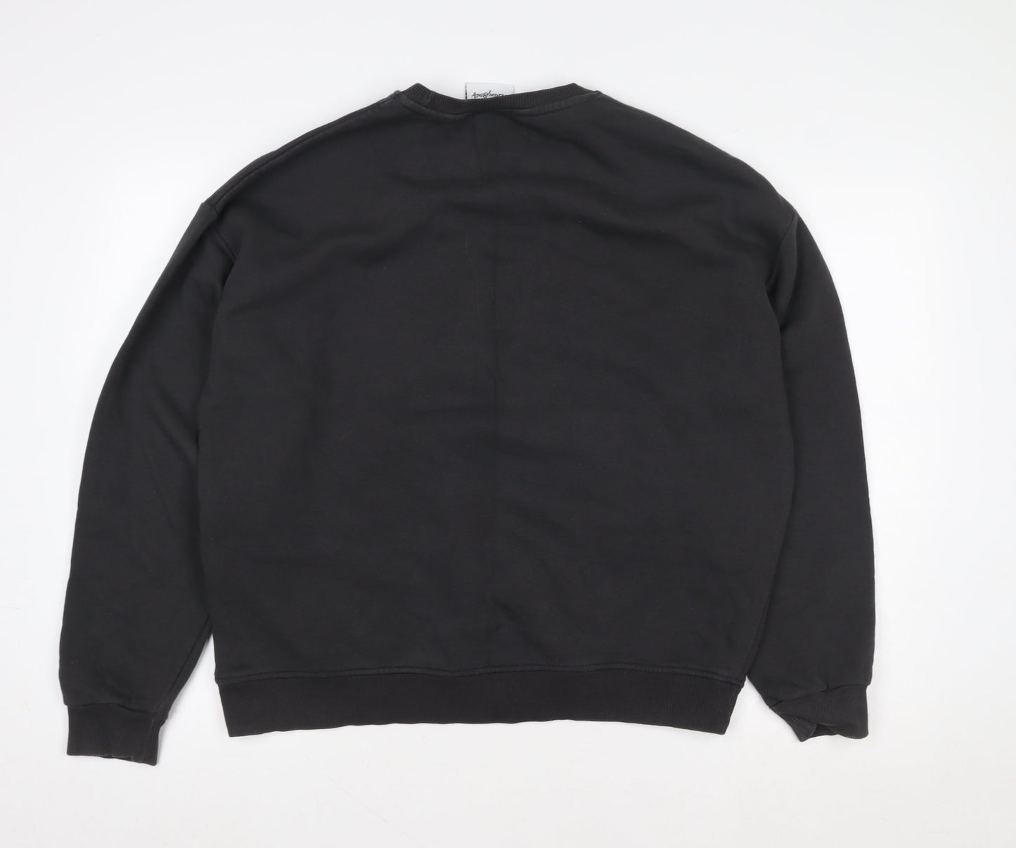 Womens UK Size S Primark Black Pullover Sweatshirt