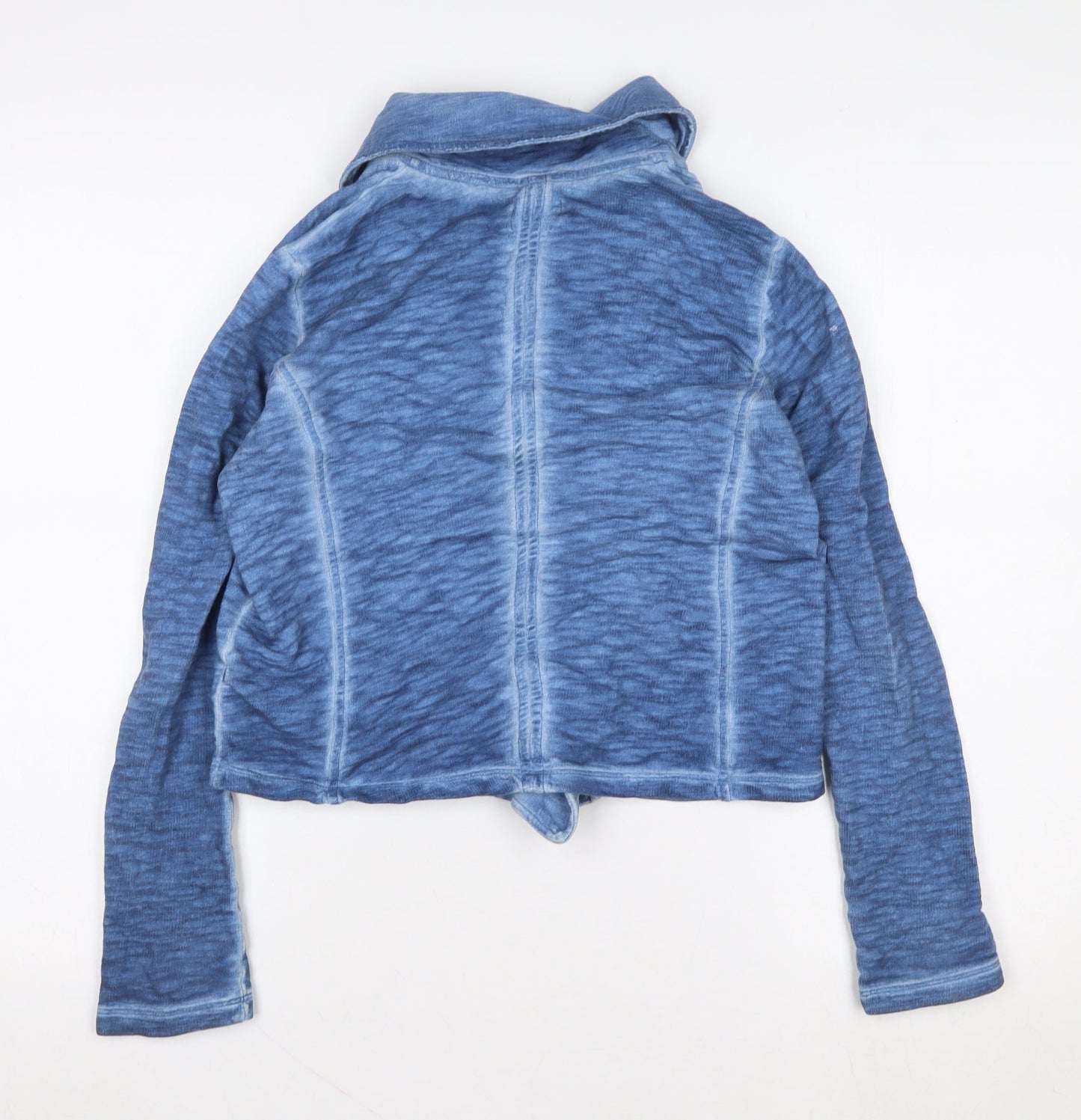 Girls UK Size 14 Years NEXT Blue Biker Coat