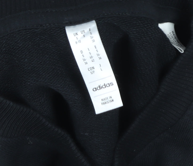 Mens UK Size S adidas Black Pullover Sweatshirt