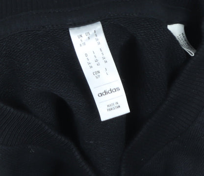 Mens UK Size S adidas Black Pullover Sweatshirt