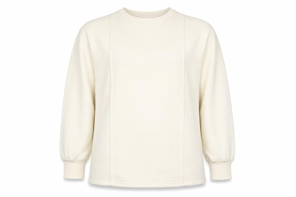 Womens UK Size 10 PRETTYLITTLETHING Beige Pullover Sweatshirt