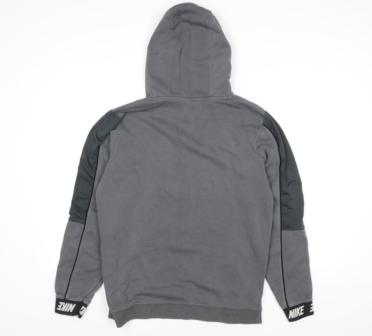 Womens UK Size M Nike Grey Pullover Hoodie