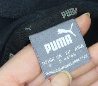 Mens UK Size S PUMA Black Pullover Hoodie
