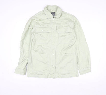 Womens UK Size XS Primark Green Basic Jacket