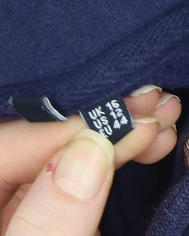 Mens UK Size L Superdry Blue Basic Jacket