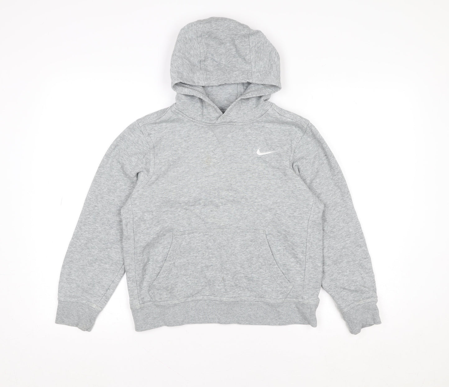 Boys UK Size 10-12 Years Nike Grey Pullover Hoodie