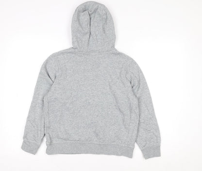 Boys UK Size 10-12 Years Nike Grey Pullover Hoodie