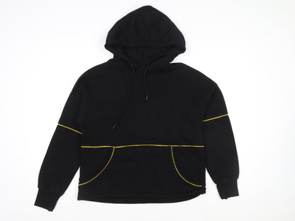 Womens UK Size M Pimkie Black Pullover Hoodie