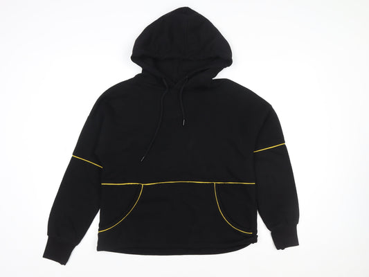Womens UK Size M Pimkie Black Pullover Hoodie