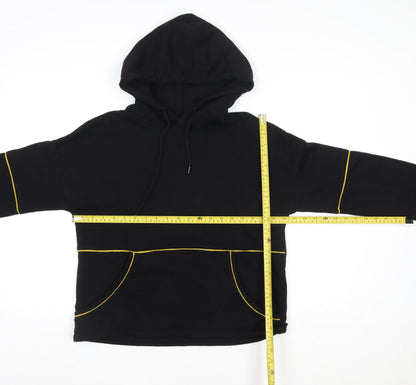 Womens UK Size M Pimkie Black Pullover Hoodie
