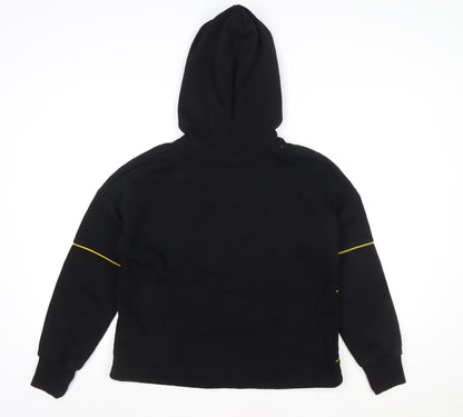 Womens UK Size M Pimkie Black Pullover Hoodie