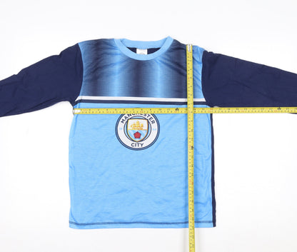Boys UK Size 11-12 Years Character World Blue Pullover T-Shirt