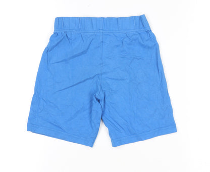 St. Bernard Boys Blue Spider-Man Jersey Shorts 5-6 Years Elastic Waist
