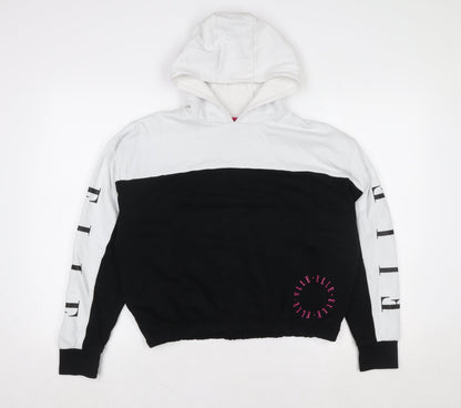 Girls UK Size 12-13 Years ELLE Black Pullover Hoodie