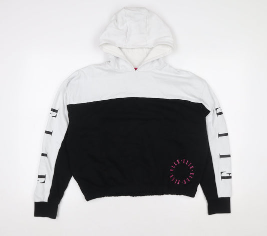 Girls UK Size 12-13 Years ELLE Black Pullover Hoodie