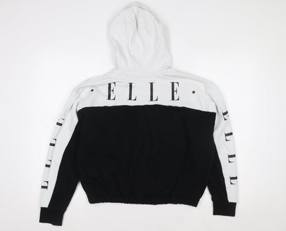 Girls UK Size 12-13 Years ELLE Black Pullover Hoodie