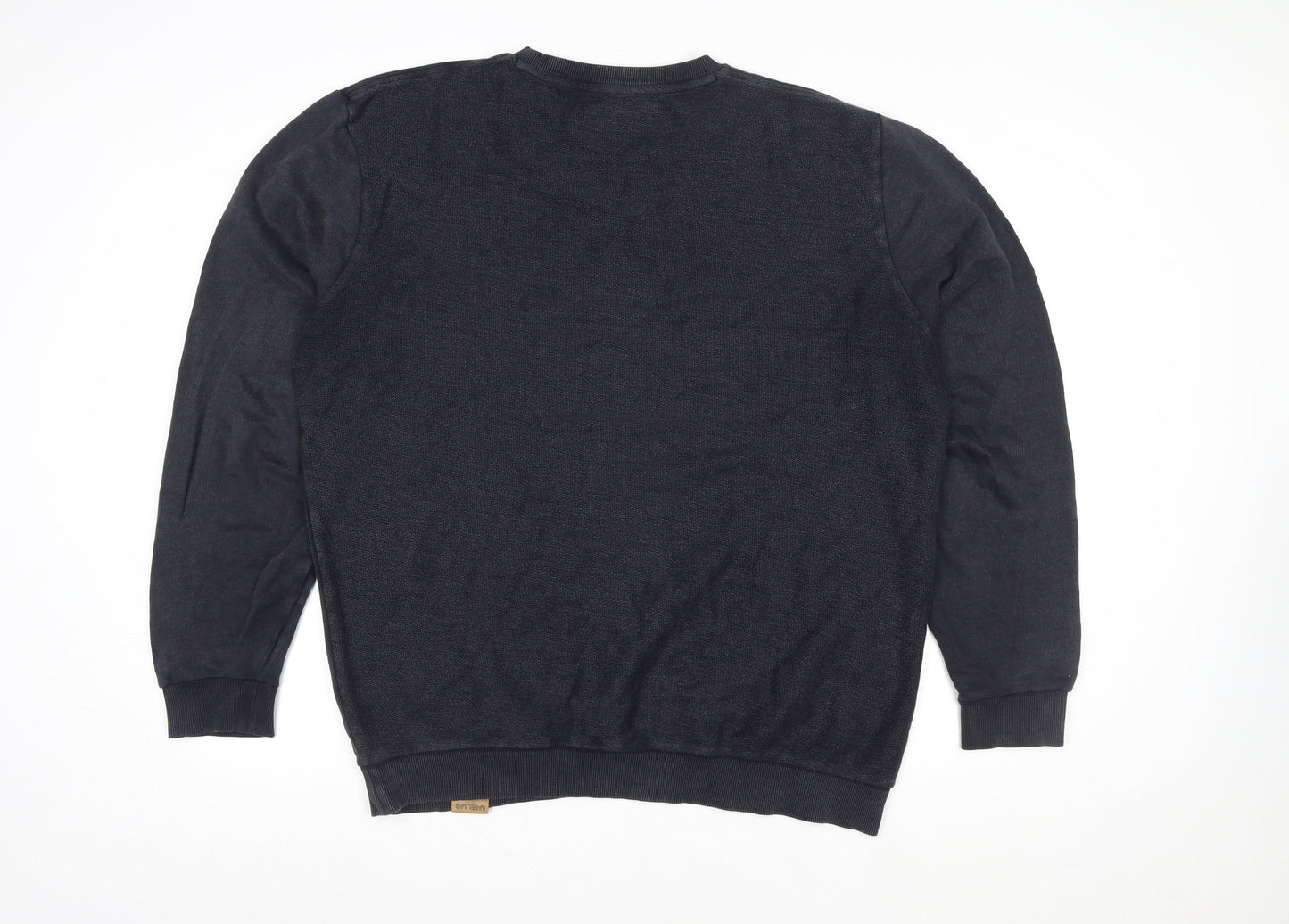 Mens UK Size XL Label Lab Black Pullover Sweatshirt