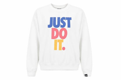 Womens UK Size M Nike White Pullover Sweatshirt