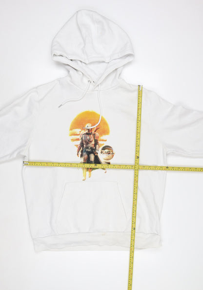 Mens UK Size 3XL Star Wars White Pullover Hoodie