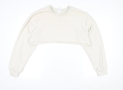 Womens UK Size S Ryderwear Beige Pullover Sweatshirt