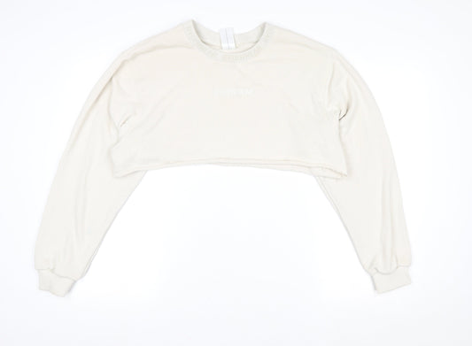 Womens UK Size S Ryderwear Beige Pullover Sweatshirt