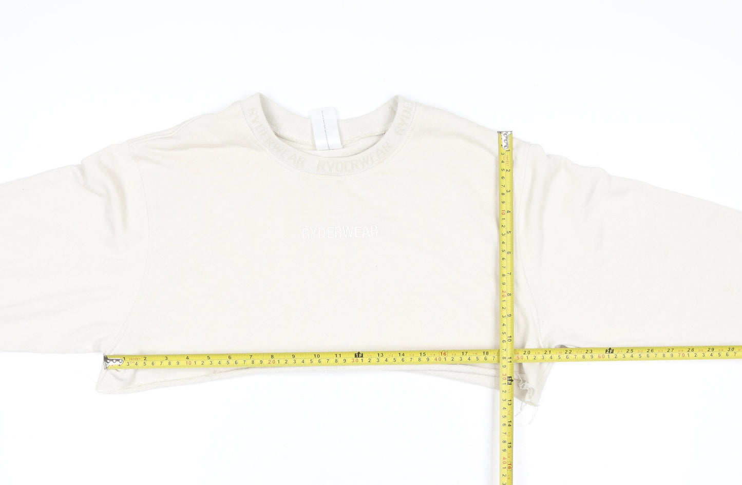 Womens UK Size S Ryderwear Beige Pullover Sweatshirt