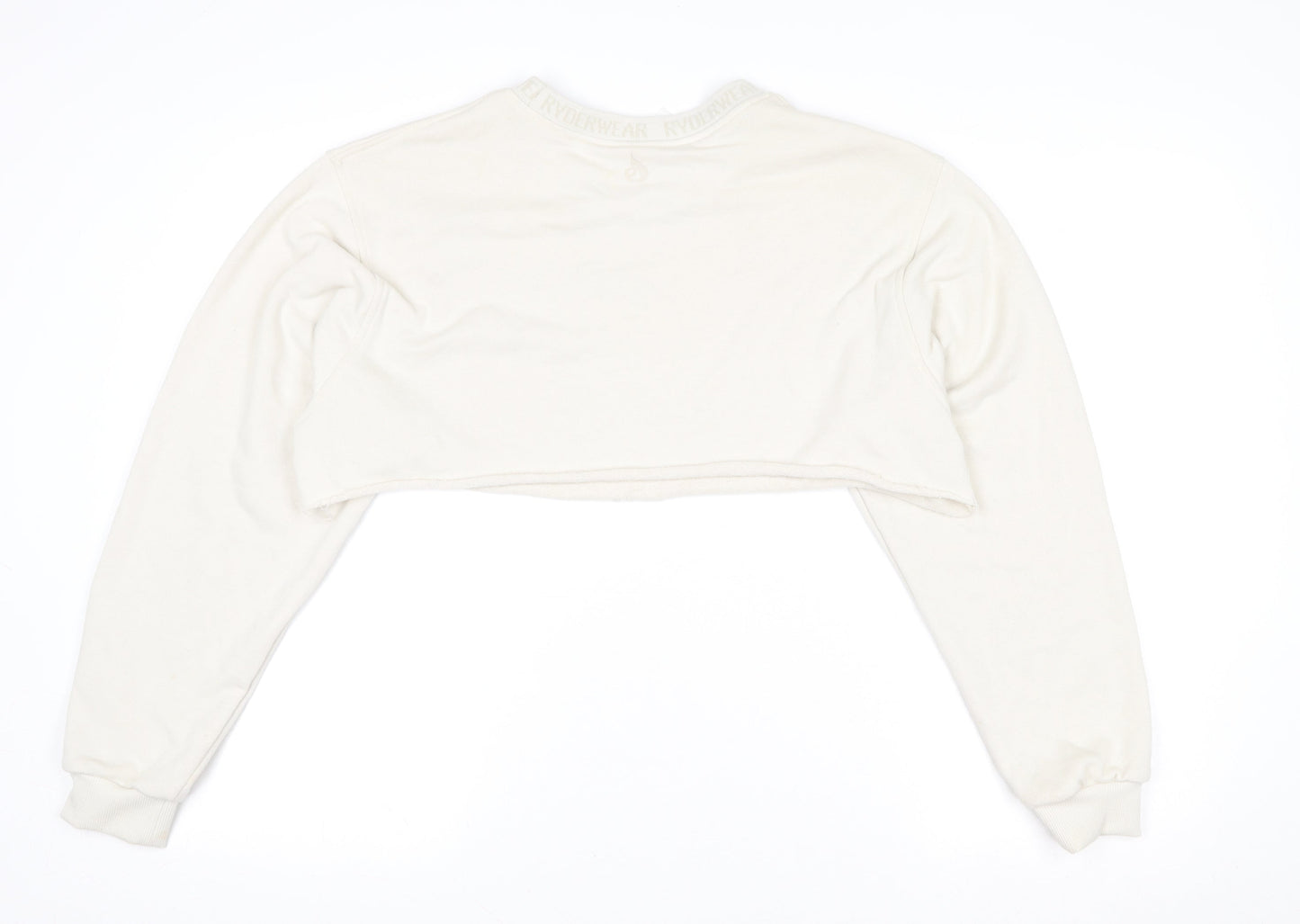 Womens UK Size S Ryderwear Beige Pullover Sweatshirt