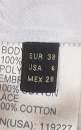 Womens UK Size 10 Massimo Dutti Ivory Tunic Blouse