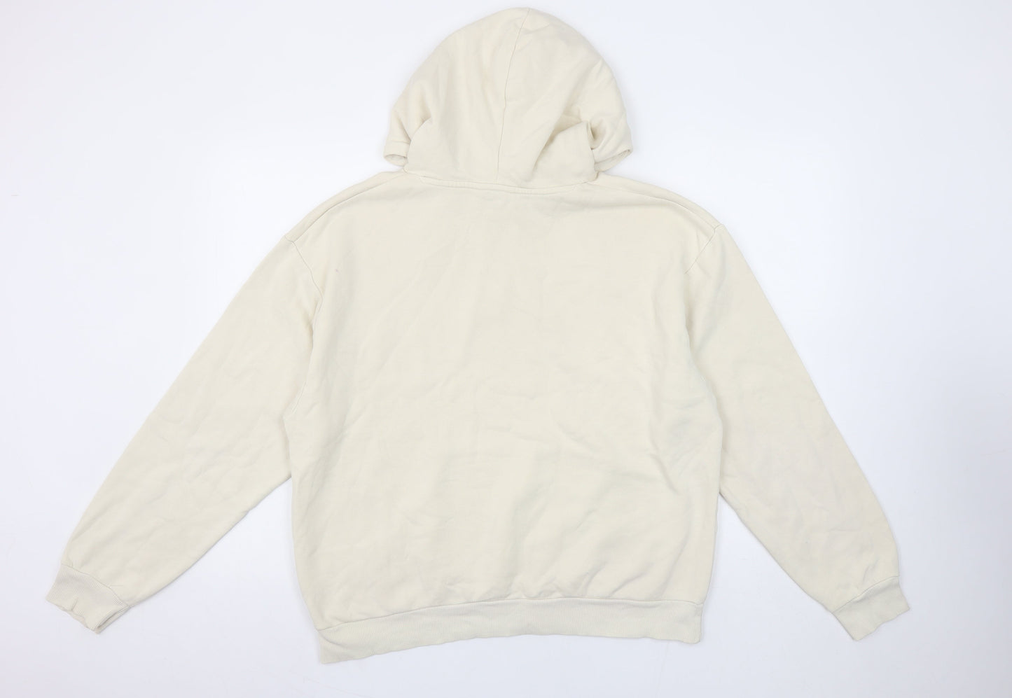 Womens UK Size S Monki Beige Pullover Hoodie