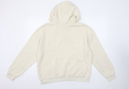 Womens UK Size S Monki Beige Pullover Hoodie