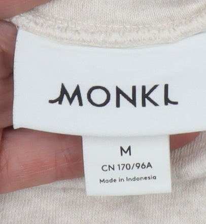 Womens UK Size 12 Monki Beige Pullover Sweatshirt