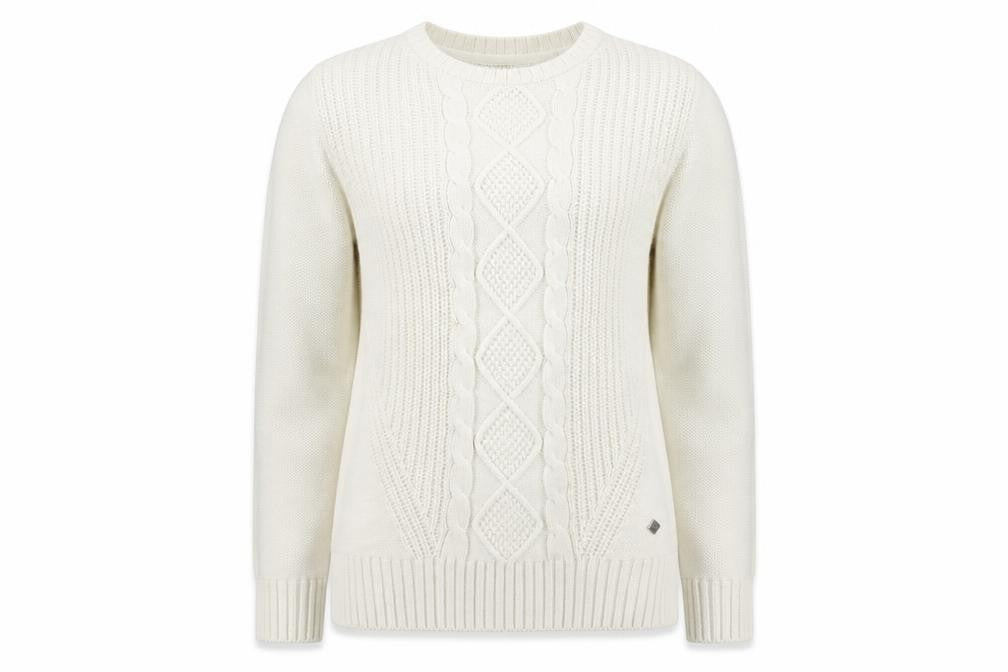 Womens UK Size S Diesel Ivory Pullover Jumper