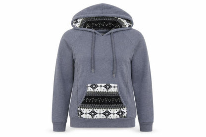 Womens UK Size S Only Grey Pullover Hoodie
