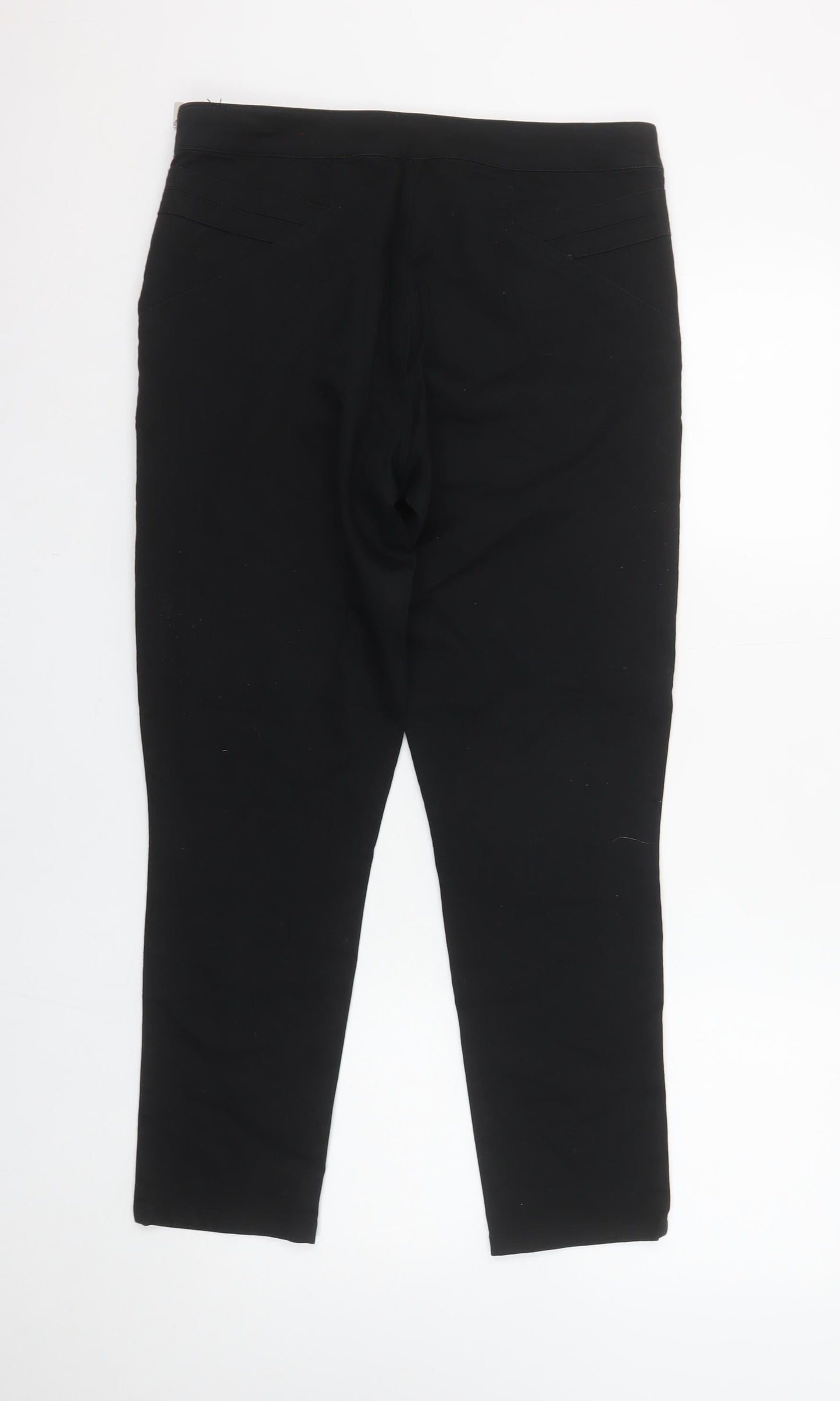 Womens UK Size 10 Wallis Slim Fit Jegging Black Trousers