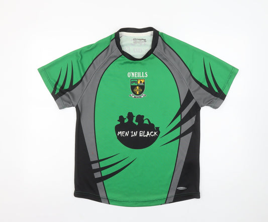 Womens UK Size 10 O'Neills Green Jersey T-Shirt