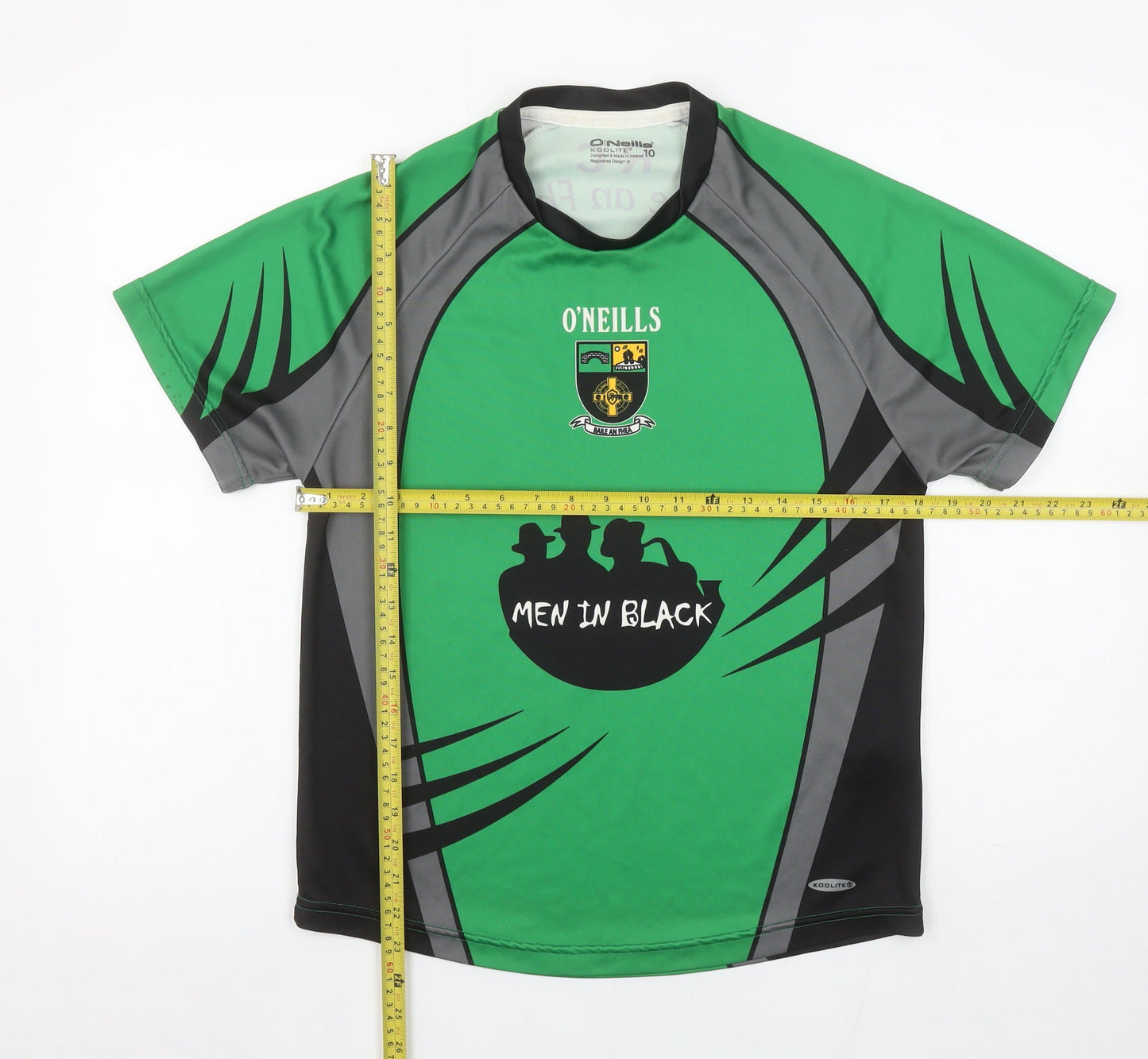 Womens UK Size 10 O'Neills Green Jersey T-Shirt